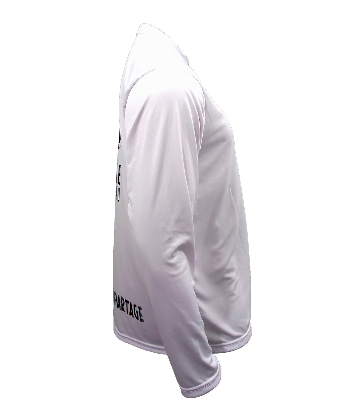 Chandail Dryfit à manches longues blanc - Pêche