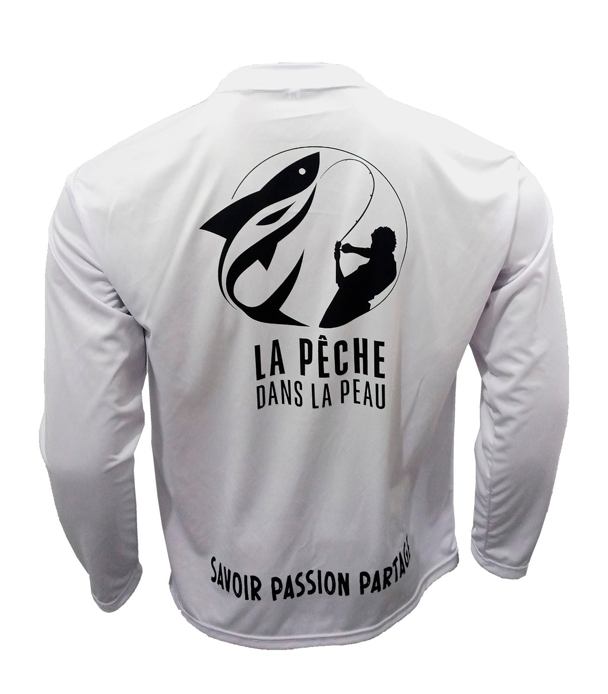 Chandail Dryfit à manches longues blanc - Pêche – Chasse et Pêche dans la Peau Chandail Dryfit à manches longues blanc - Pêche – Chasse et Pêche dans la Peau