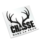 GRATUIT | Autocollant - Chasse
