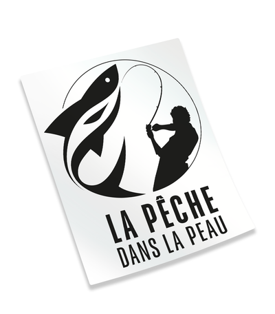 GRATUIT | Autocollant - Pêche Hommes